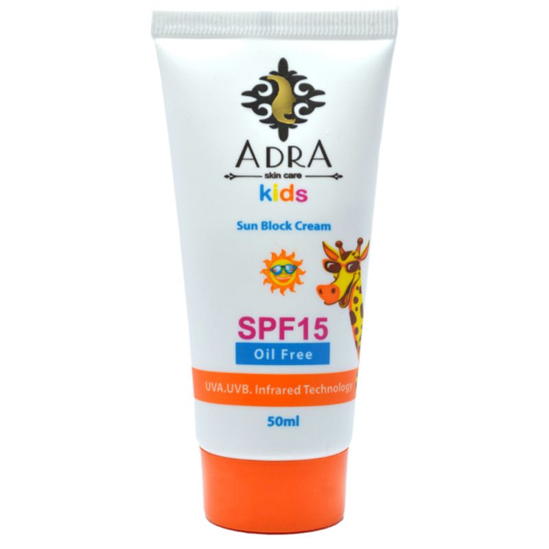 کرم ضد آفتاب کودک SPF 15 آدرا 