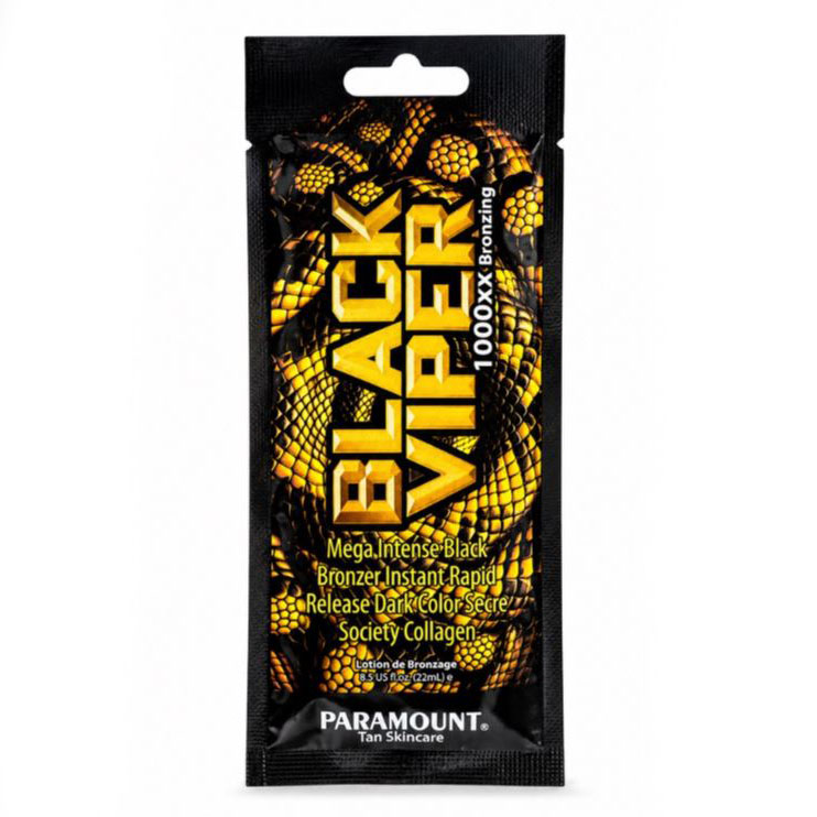ساشه یکبار مصرف لوسیون سولاریوم پارامونت مدل Black Viper