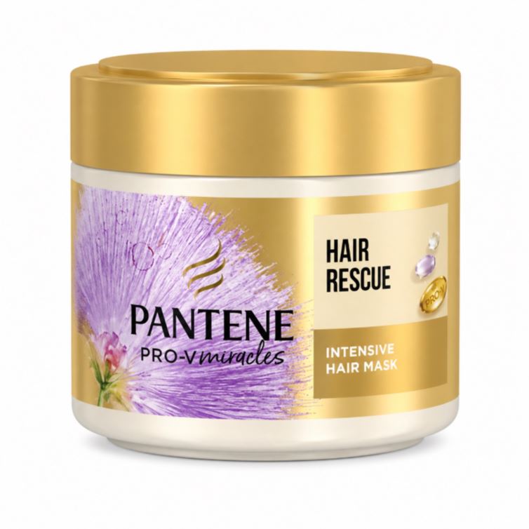 ماسک مو پنتن حاوی بیوتین و پروتئین ابریشم مدل Intense Hair Rescue 