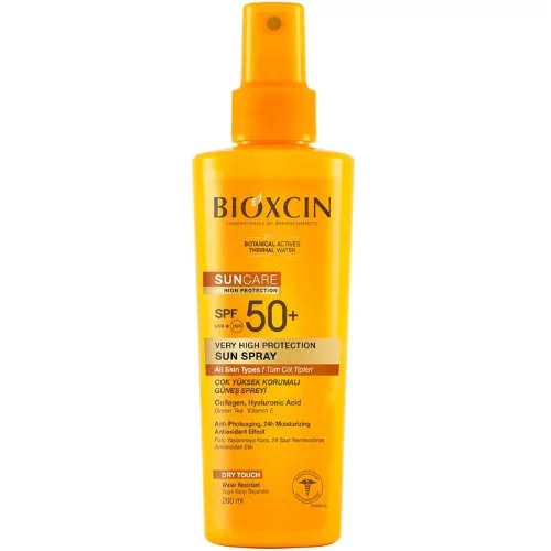 اسپری ضدآفتاب SPF 50+ بیوکسین مدل Very High Protection Sun Spray