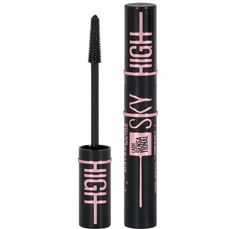 ریمل حجم‌ دهنده و جدا کننده مژه مشکی میبلین مدل Sky High Cosmic