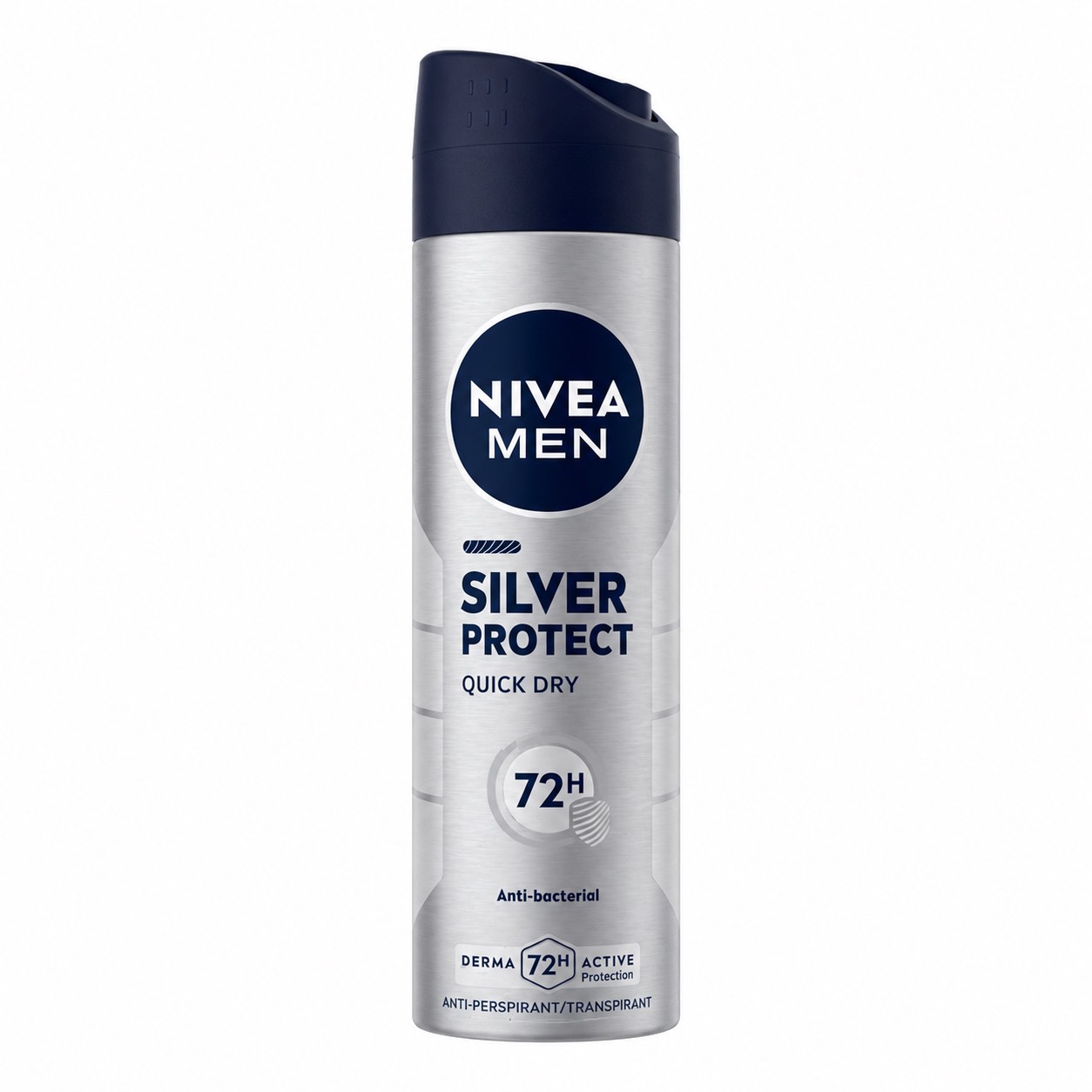 اسپری ضدتعریق مردانه 72 ساعته نیوآ مدل Silver Protect