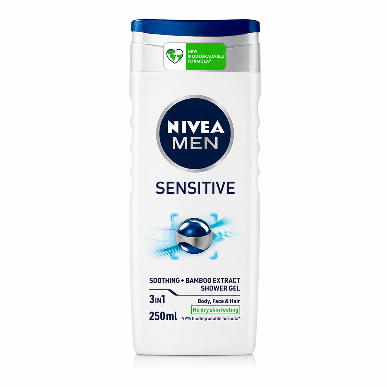 شامپو سر و بدن مردانه نیوآ مدل Sensitive 3in1 
