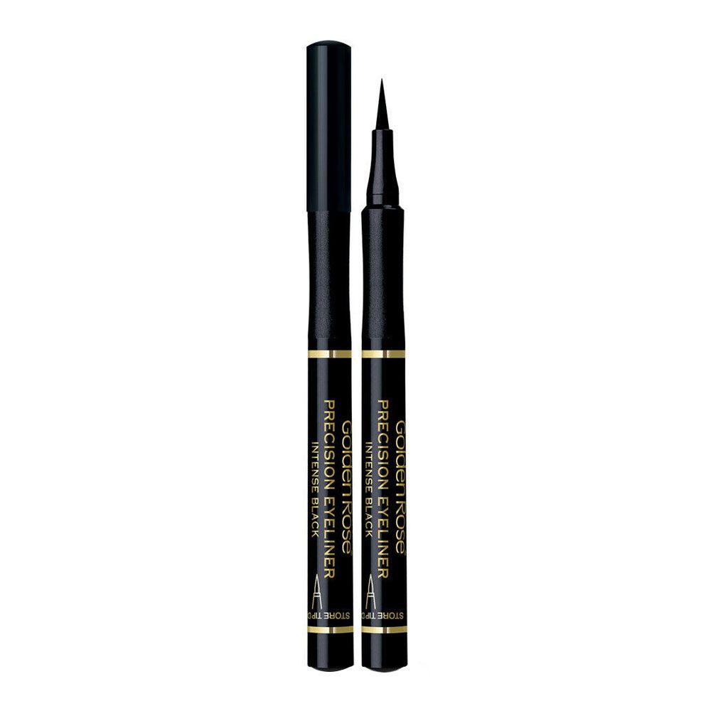 خط چشم ماژیکی مایع گلدن رز مدل Intense Black