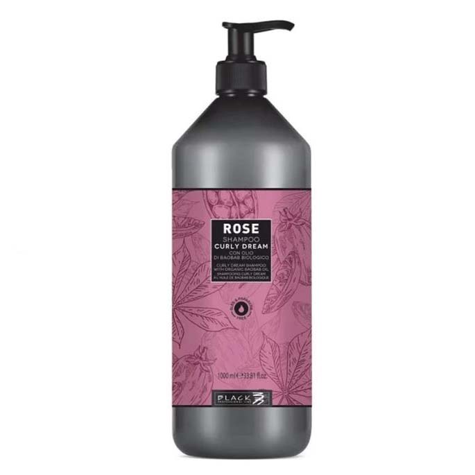 شامپو مناسب مو های فر بلک پروفشنال لاین مدل Rose