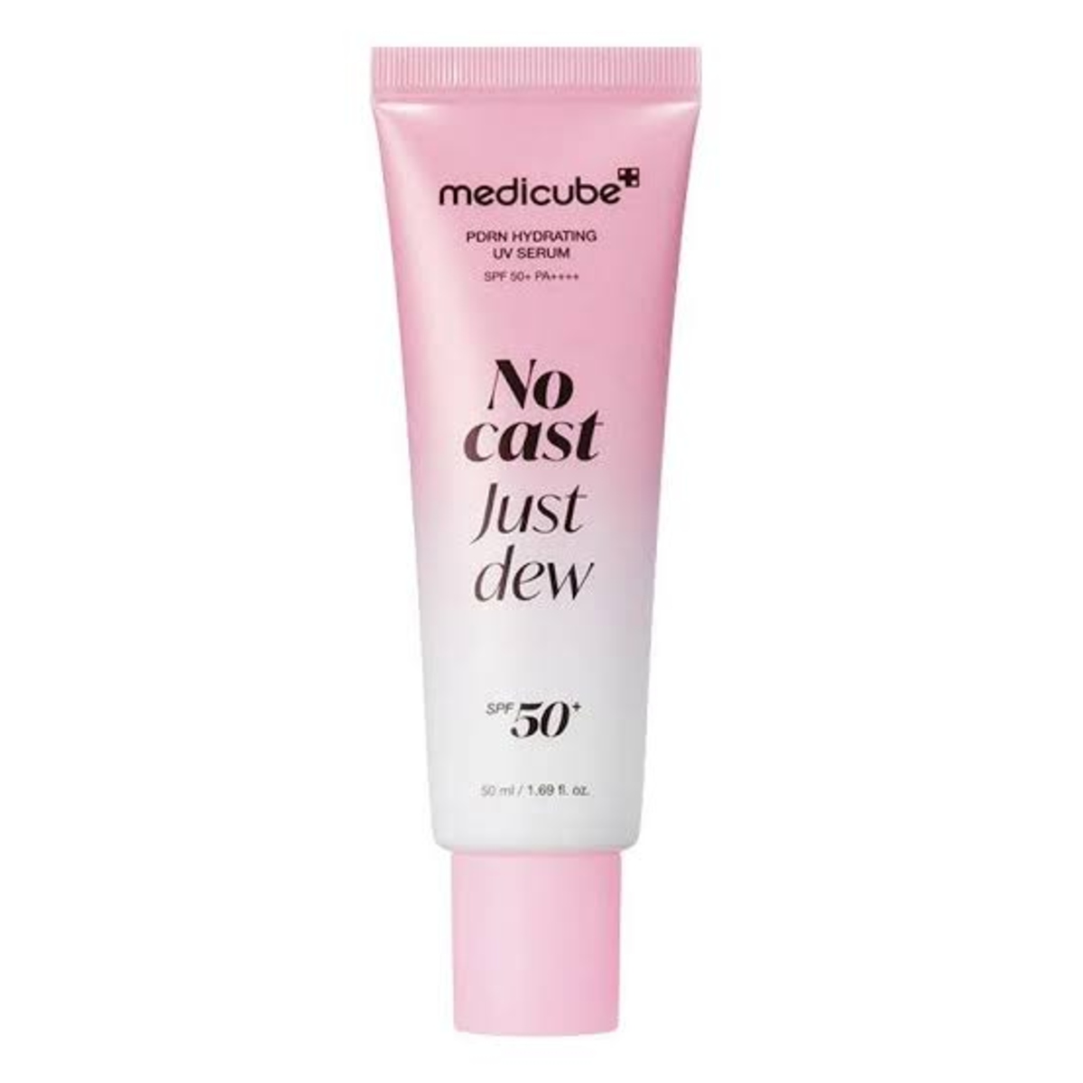 سرم ضد آفتاب SPF50+ آبرسان PDRN مدی‌ کیوب مدل No Cast Just Dew