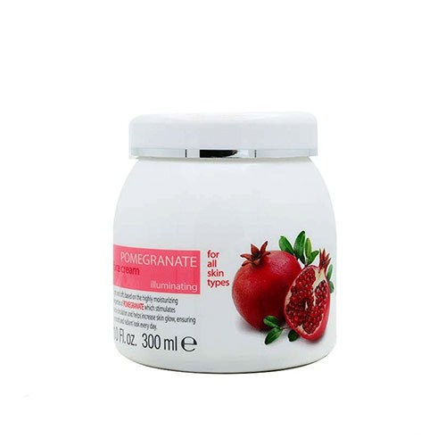 کرم صورت آبرسان و شفاف کننده انار کلیون مدل Pomegranate