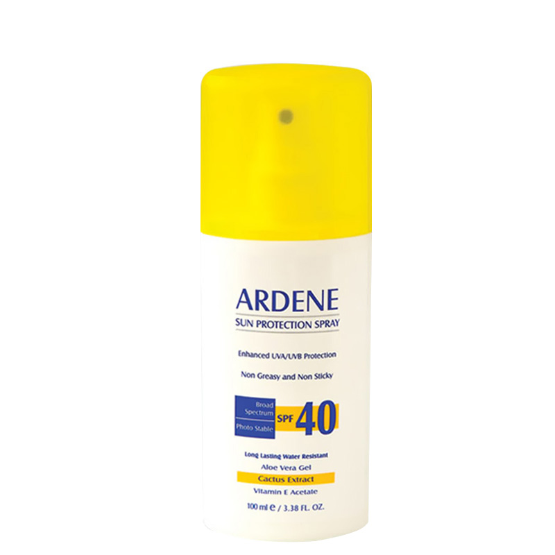 اسپری ضد آفتاب ضد آب آردن با SPF 40 