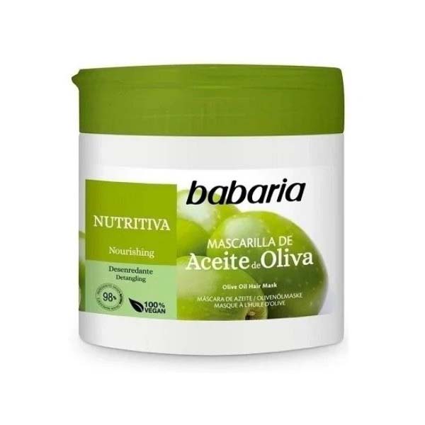 ماسک مو مغذی و نرم کننده حاوی عصاره روغن زیتون باباریا مدل Aceite De Oliva