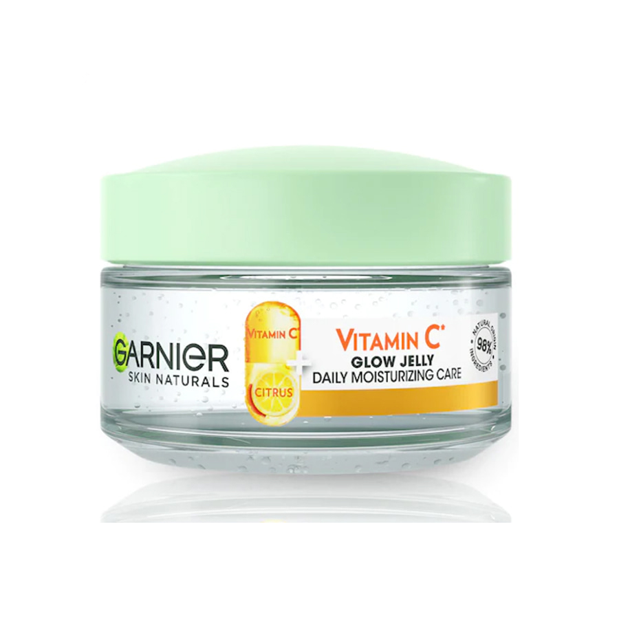 ژل آبرسان ویتامین سی 48 ساعته گارنیه مدل Glow Jelly ژل آبرسان ویتامین سی 48 ساعته گارنیه مدل Glow Jelly
