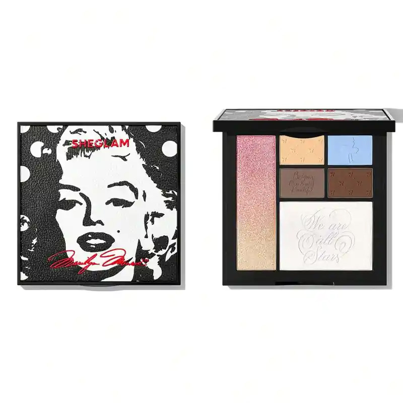 پالت سایه 6 رنگ مرلین مونرو شیگلم مدل Marilyn Monroe X