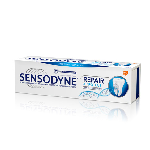 خمیر دندان ترمیم و محافظت کننده سنسوداین مدل Repair And Protect