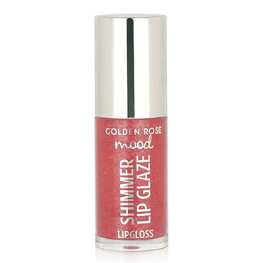 لیپ‌گلاس شیمری گلدن رز مدل Shimmer Lip Glaze