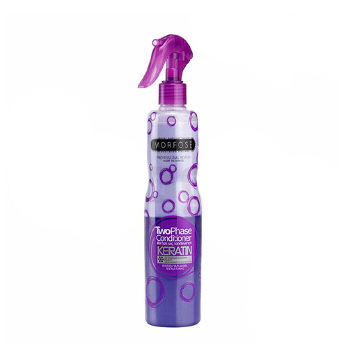 اسپری دوفاز نرم کننده حاوی کراتین مورفوس مدل Keratin 
