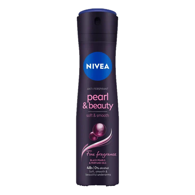 اسپری ضد تعریق نیوآ زنانه مدل Pearl & Beauty black pearls اسپری ضد تعریق نیوآ زنانه مدل Pearl & Beauty black pearls