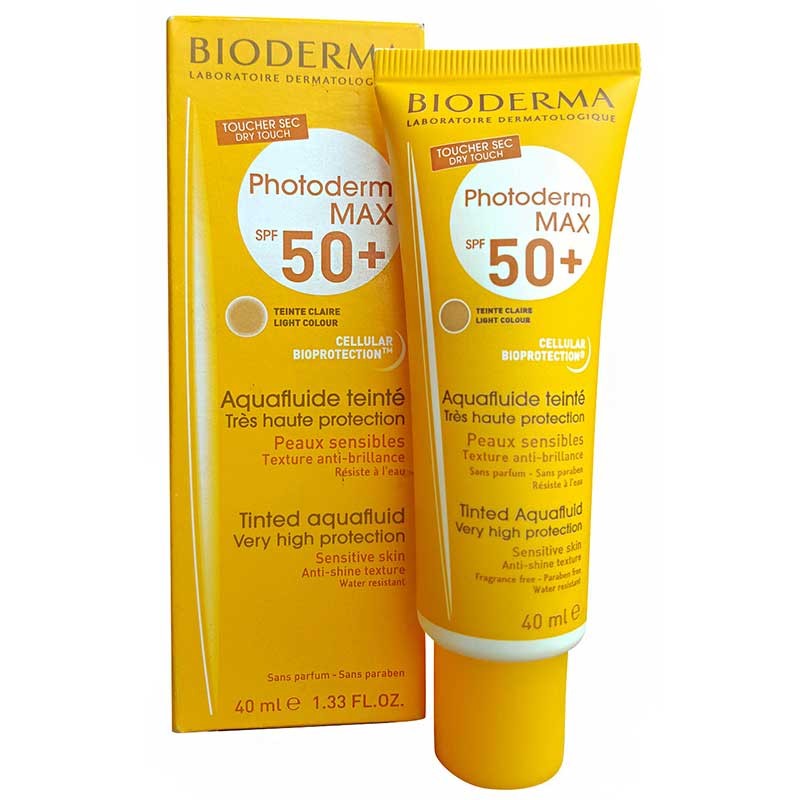 ضد آفتاب بی رنگ بایودرما Photoderm Max با SPF50