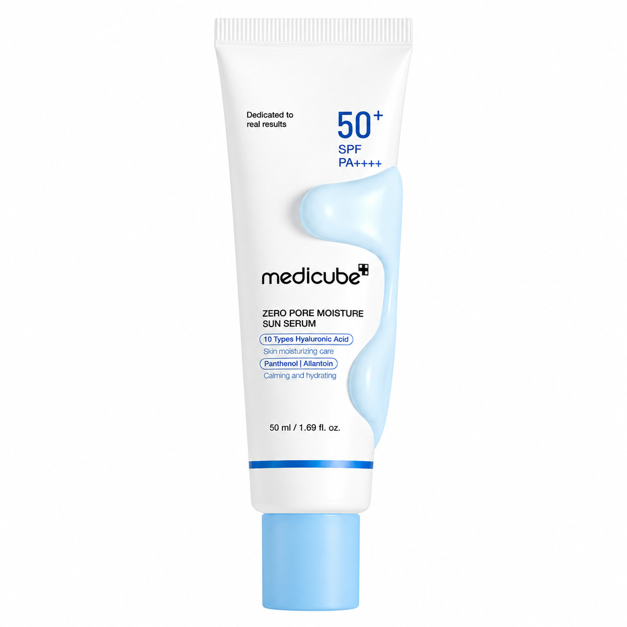 سرم ضدآفتاب مرطوب‌کننده مدی کیوب مدل Zero Pore Moisture SPF50