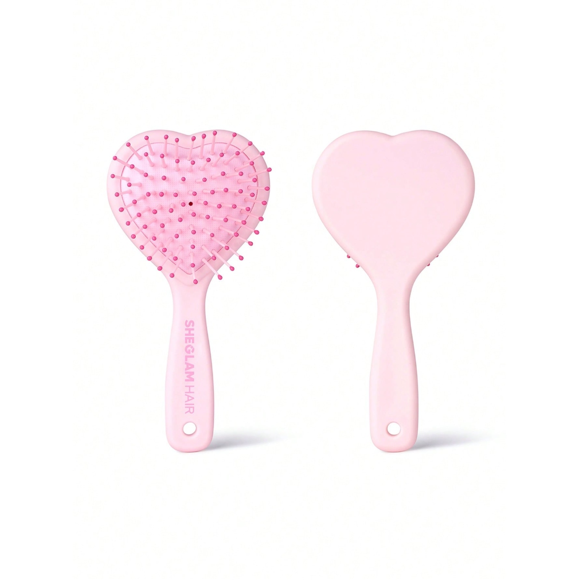 برس مو قلبی شیگلم مدل Cupids Charm Sweet Heart Paddle Brush