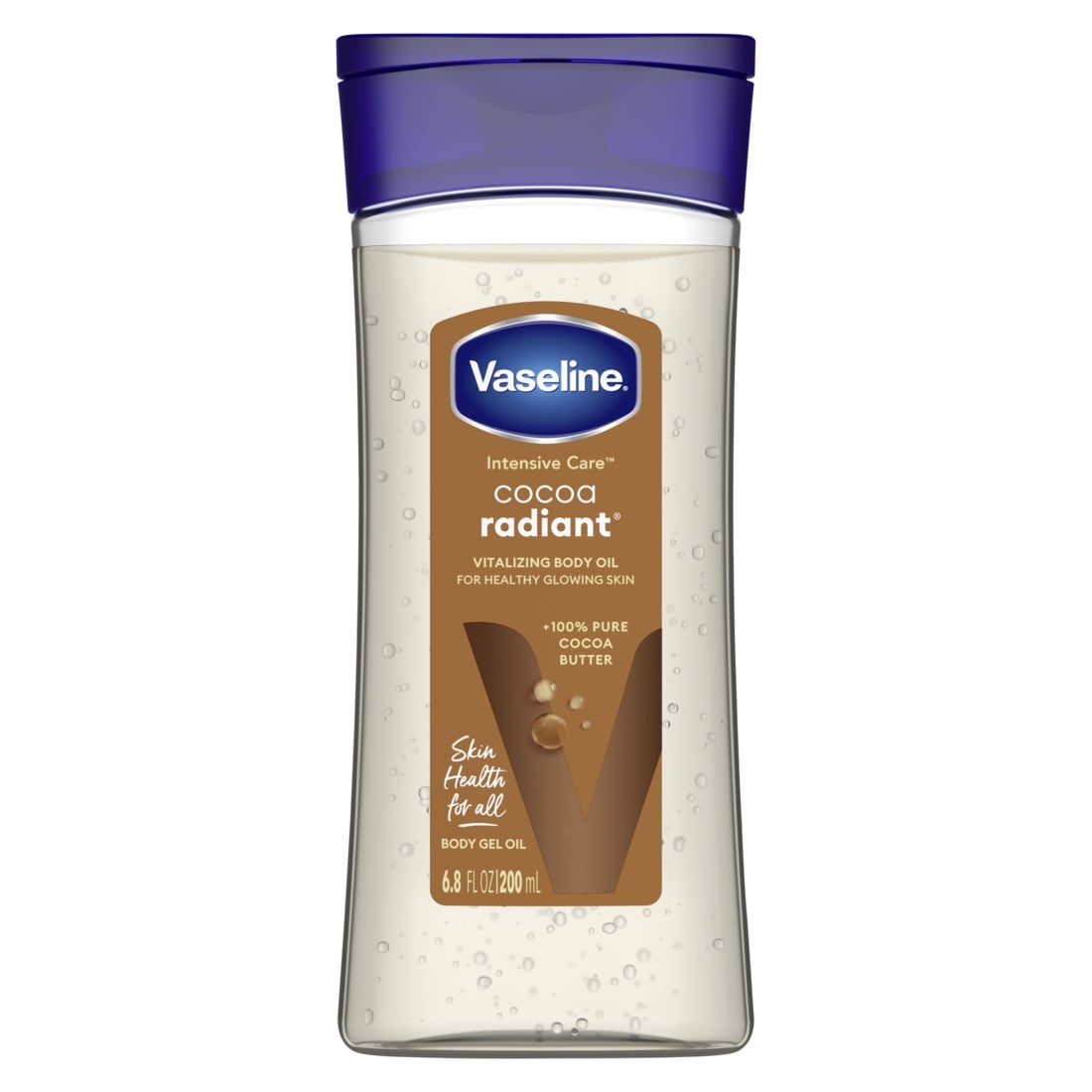 روغن ژلی بدن وازلین مدل Cocoa Radiant