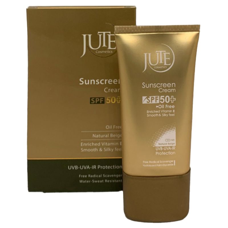 کرم ضد آفتاب رنگی ژوت مناسب پوست های چرب با +SPF50