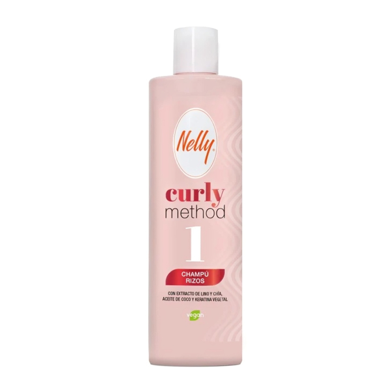 شامپوی مخصوص موهای فر نلی مدل Curly Method 1 
