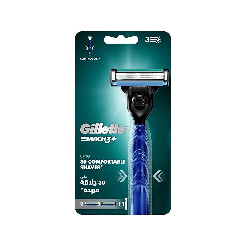 خودتراش ژیلت مدل به همراه دو یدک مدل Mach3+ خودتراش ژیلت مدل به همراه دو یدک مدل Mach3+