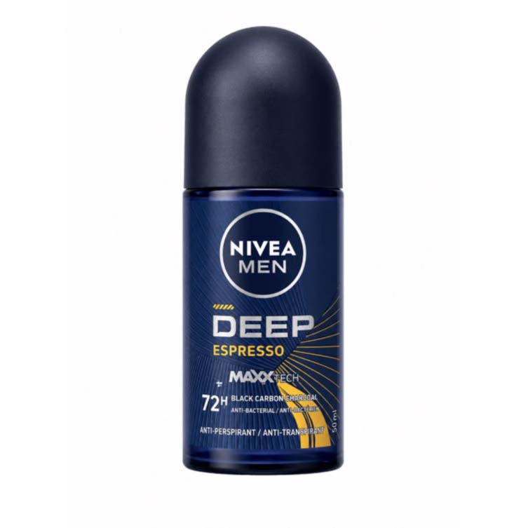 مام رول ضدتعریق 72 ساعته مردانه نیوآ مدل Deep Espresso