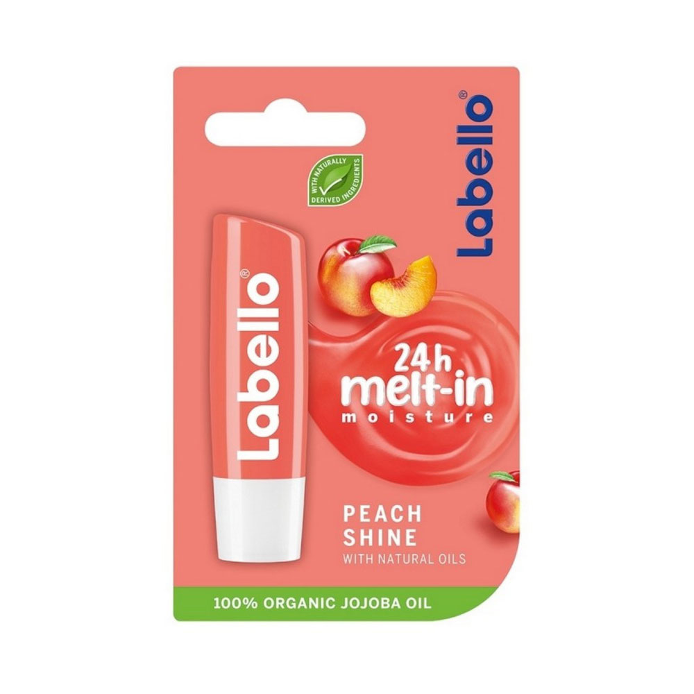 بالم لب لبلو هلو مدل Labello Peach Shine 