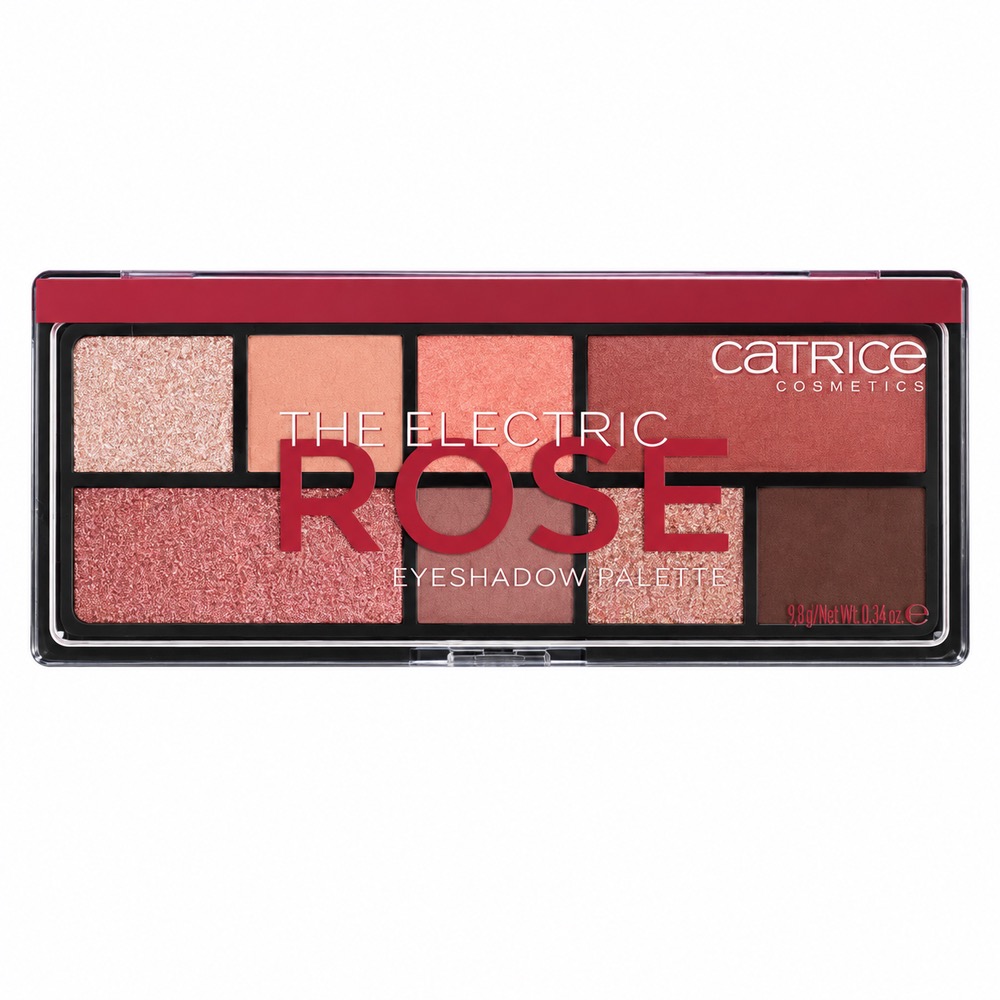 پالت سایه چشم 8 رنگ کاتریس مدل The Electric Rose 