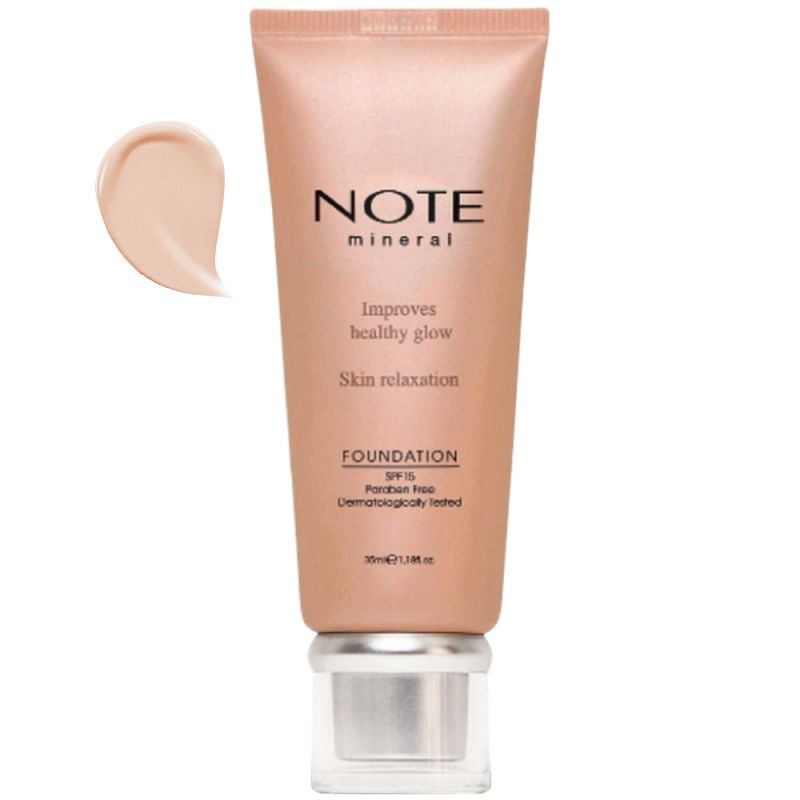 کرم پودر نوت مدل Mineral SPF 15 کرم پودر نوت مدل Mineral SPF 15