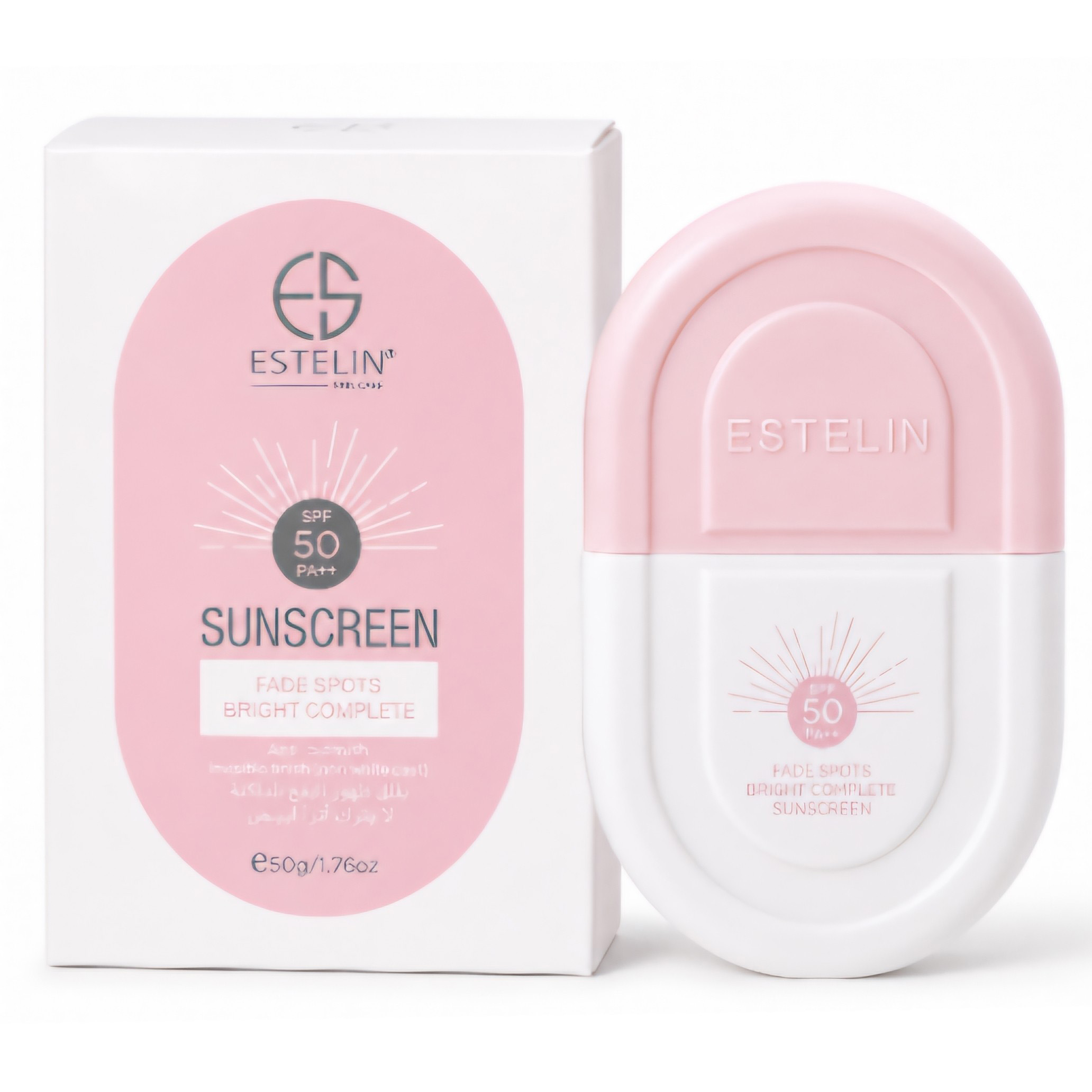 ضد آفتاب روشن‌کننده و ضد لک SPF50 استلین مدل Fade Spots Bright Complete