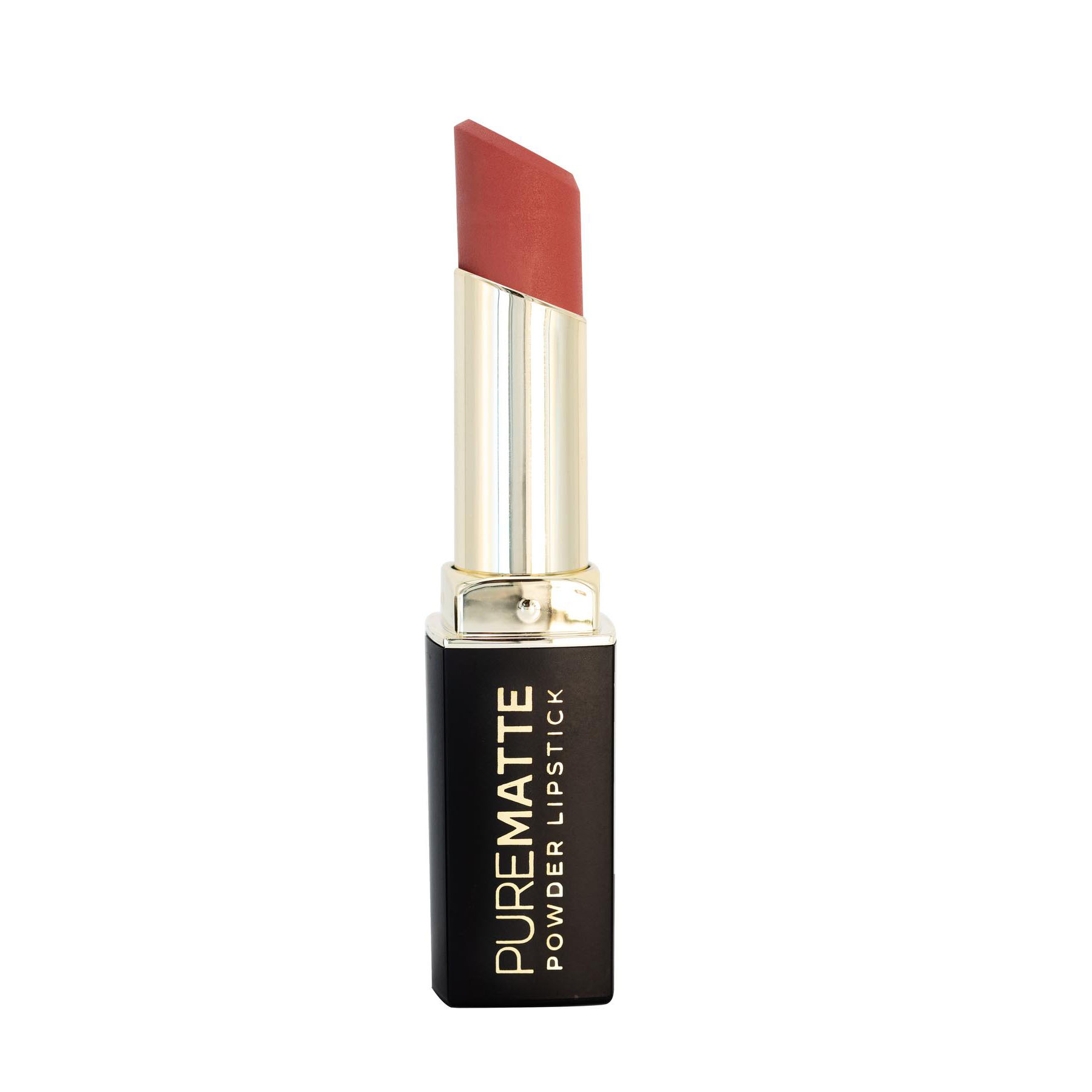 رژلب مات جامد پودری گلدن رز Purematte