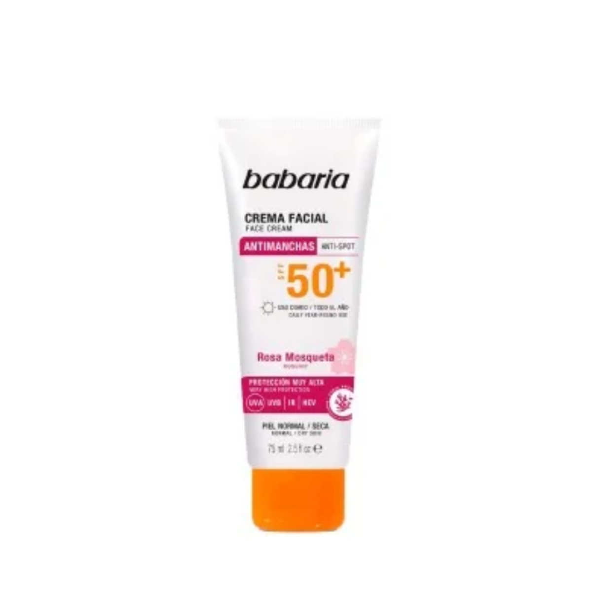 کرم ضد آفتاب ضد لک SPF50+ صورت باباریا  مدل Anti Spot Face Cream