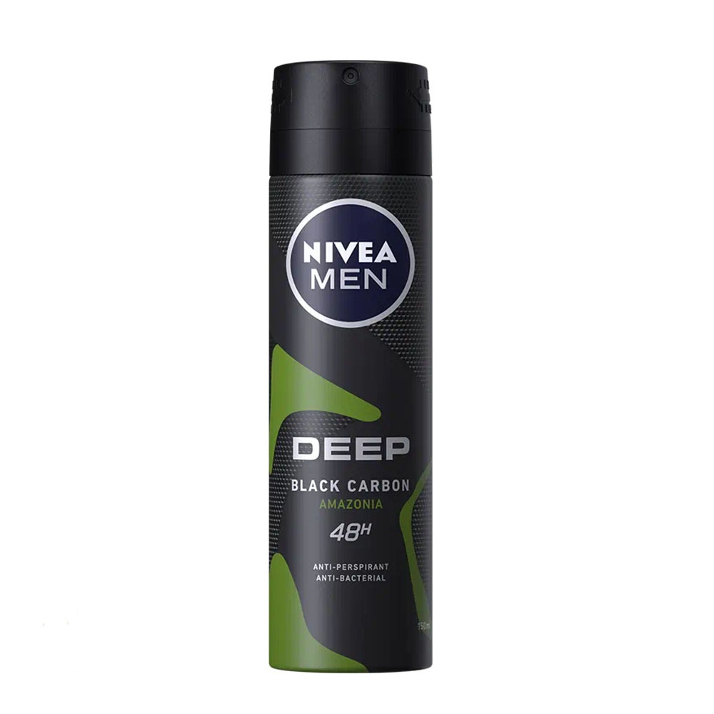 اسپری ضد تعریق 48 ساعته مردانه سری Deep مدل Black Carbon Amazonia