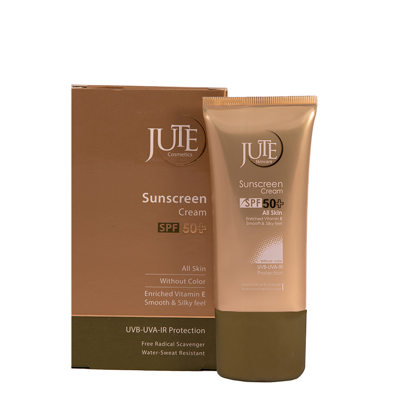 کرم ضد آفتاب ژوت با +SPF50 مناسب انواع پوست - بدون رنگ