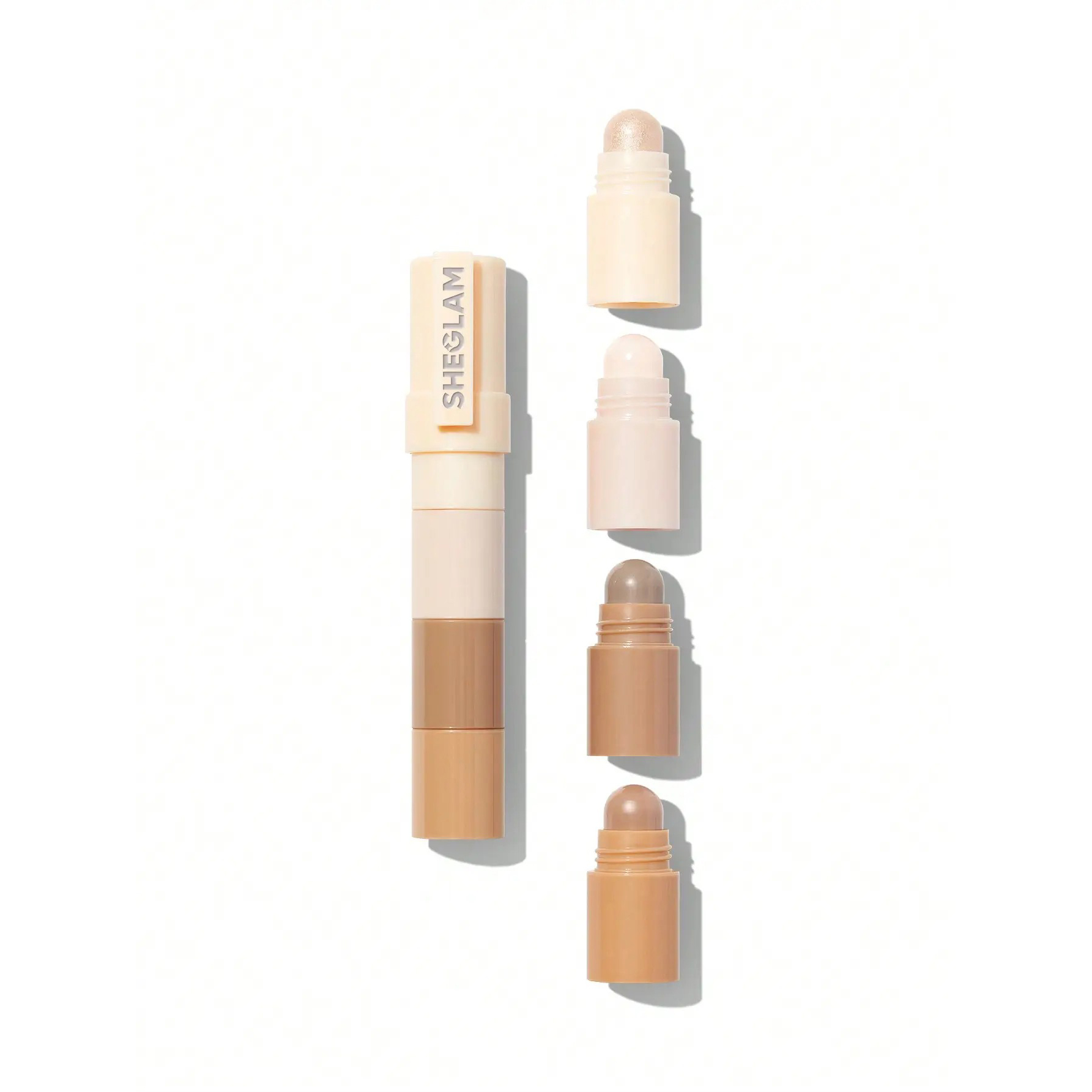 کانتور قلمی چندکاره 4 در 1 شیگلم مدل Multi-Glam Face Pen
