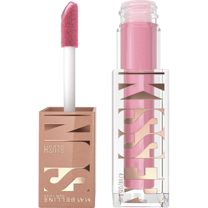 رژگونه مایع شاینی میبلین مدل Sun Kisser