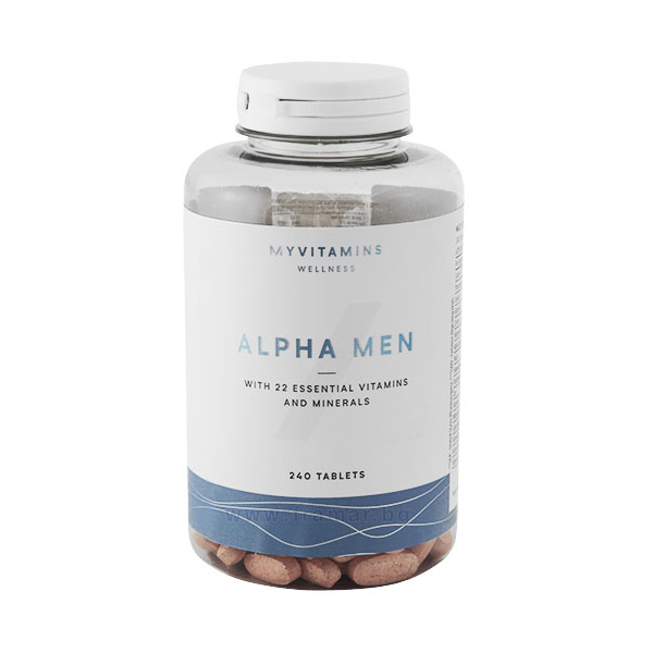 مولتی ویتامین محفاظت از استخوان ها و سیستم ایمنی آلفامن مخصوص آقایان مای ویتامینز 240 عددی  Alpha Men