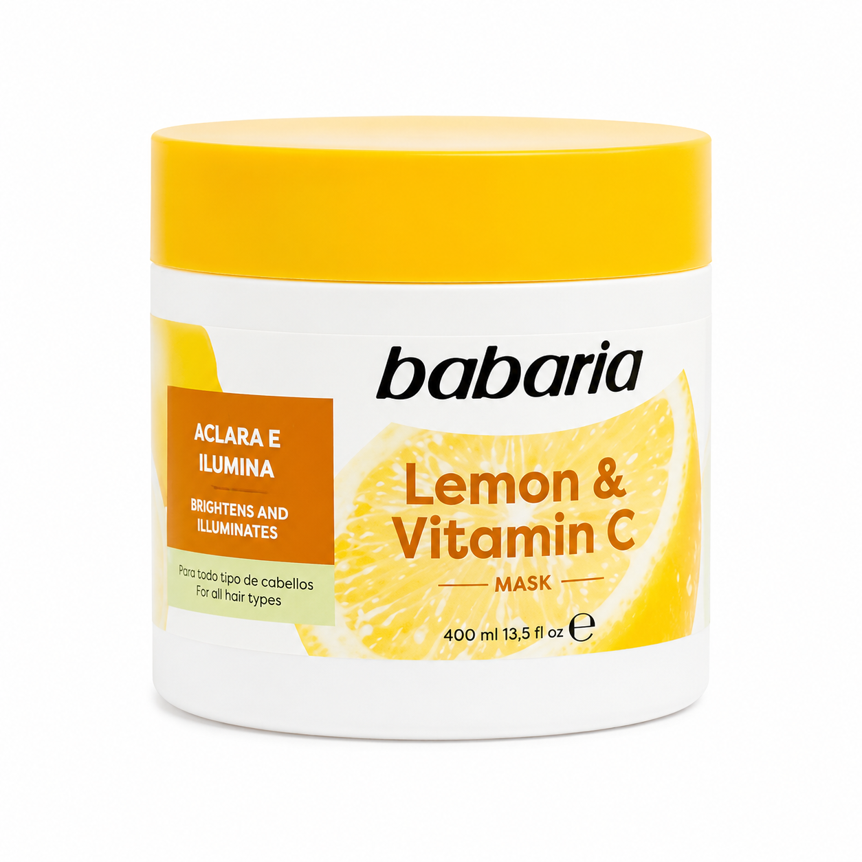 ماسک مو حاوی لیمو و ویتامین C باباریا مدل Lemon & Vitamin C 