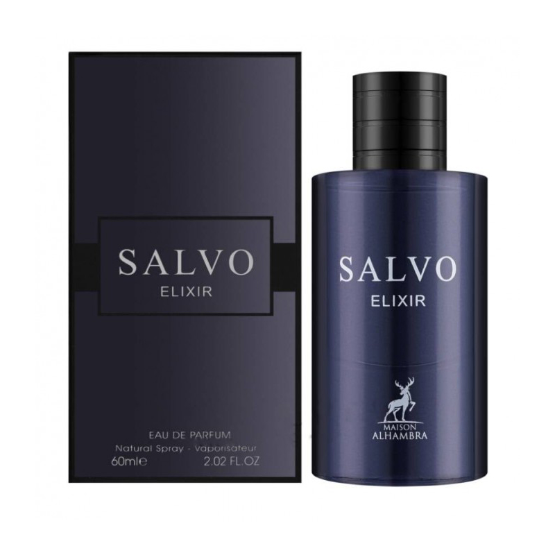 ادوپرفیوم مردانه الحمبرا Salvo Elixir (حجم 60 میل)
