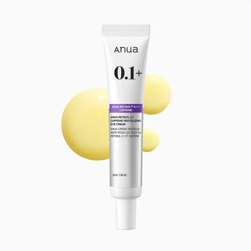 کرم دور چشم رتینول 0.1+ و کافئین آنوا مدل Revitalizing