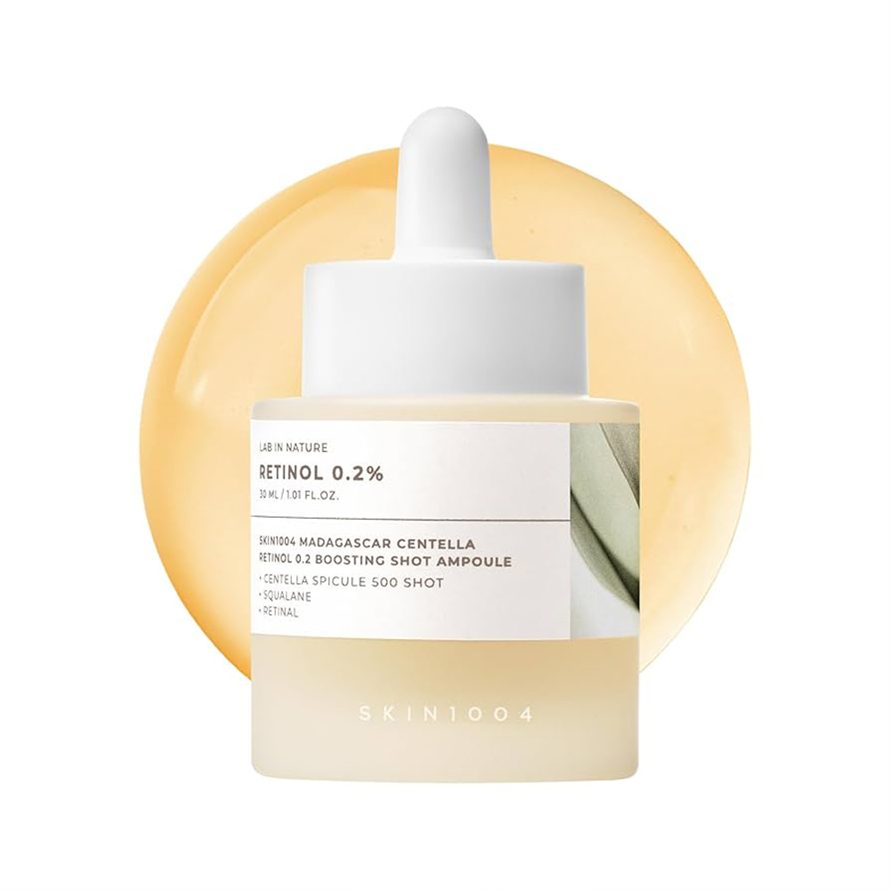 آمپول ضد چروک و جوانساز رتینول 0.2 درصد سنتلا اسکین 1004 مدل Retinol 02.%
