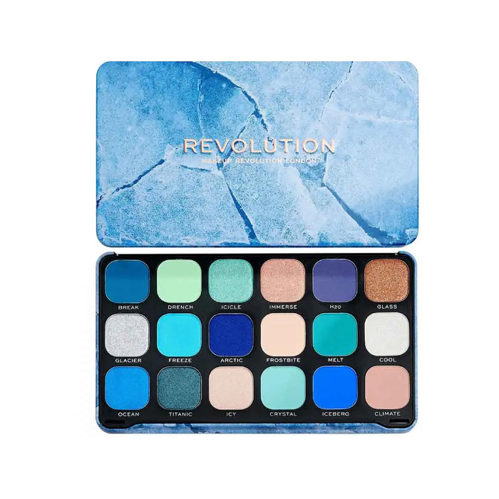 پالت سایه 18 رنگ رولوشن مدل Forever Flawless Ice پالت سایه 18 رنگ رولوشن مدل Forever Flawless Ice