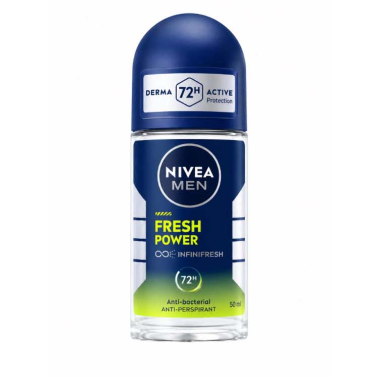 مام رول ضدتعریق 72 ساعته مردانه نیوآ مدل Fresh Power 