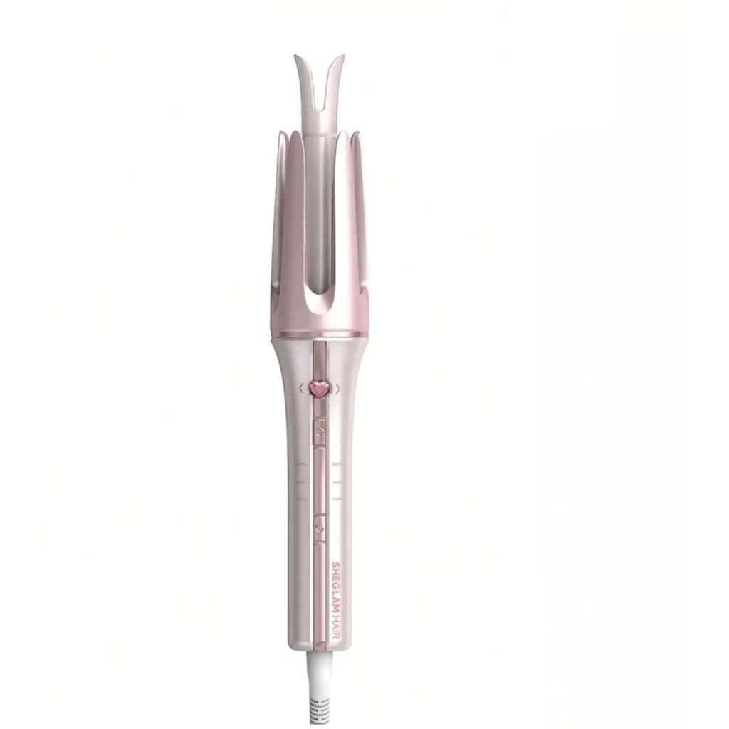 دستگاه فر کننده مو (19mm) جادویی صورتی شیگلم مدل Cupids Charm One Touch Instant Curler