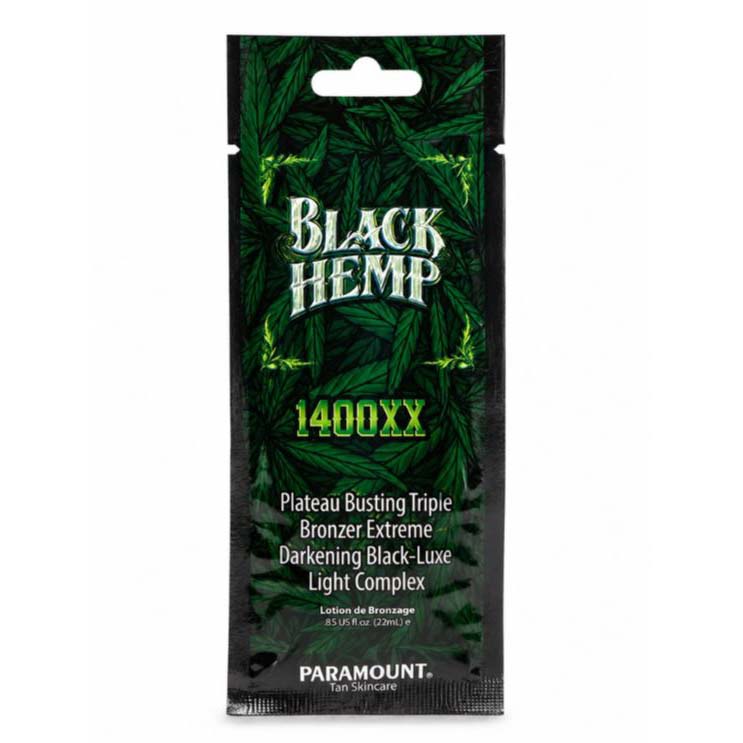 ساشه یکبار مصرف لوسیون سولاریوم پارامونت مدل Black Hemp