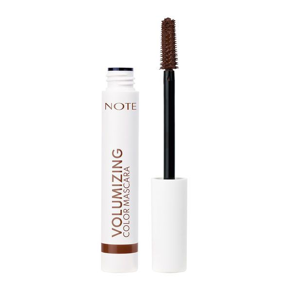 ریمل رنگی حجم دهنده قهوه ای نوت مدل Volumizing Color Mascara