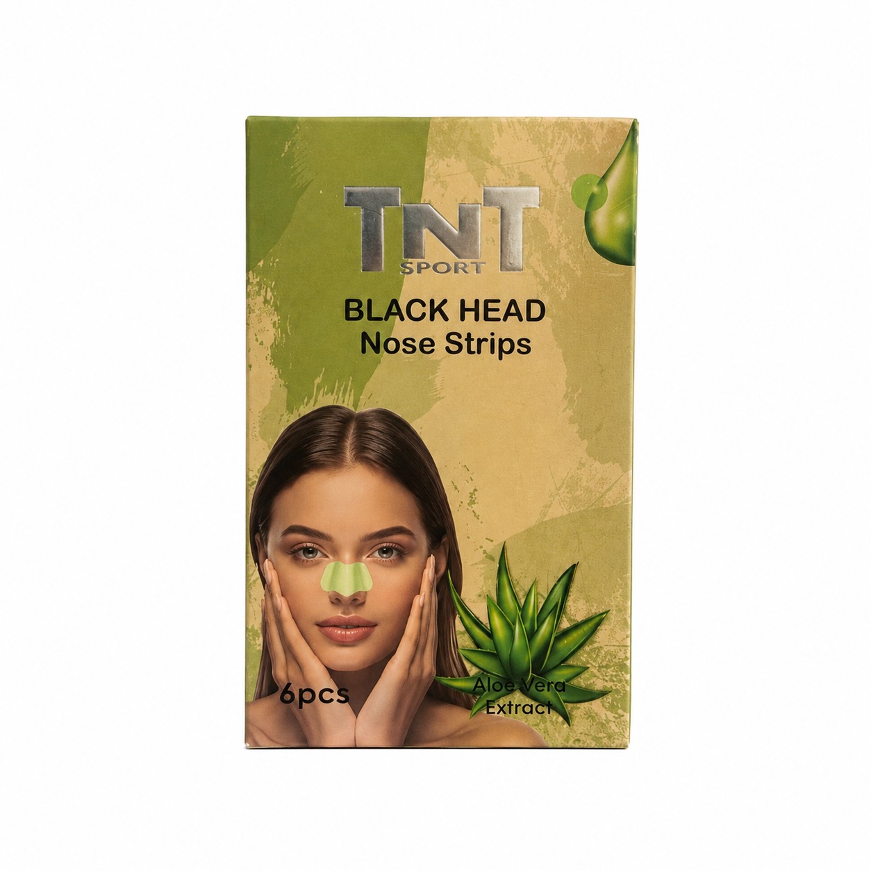 چسب بینی آلوئه ورا تی ان تی اسپورت مدل Aloe Vera Extract