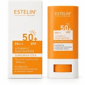 ضد آفتاب استیکیSpf 50+ روشن کننده ویتامین C و نیاسینامید استلین