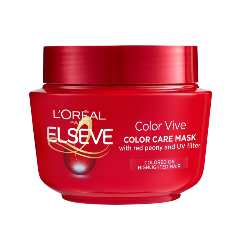ماسک موهای رنگ شده لورال سری Elseve مدل Color Vive